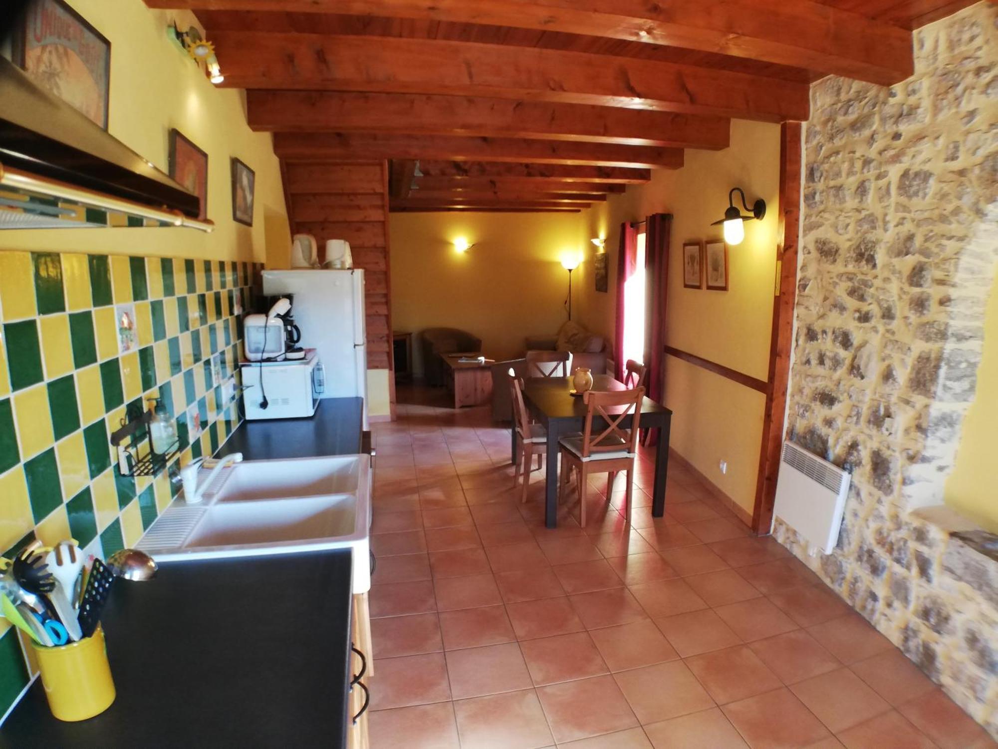Gites Domaine De La Barnerie Saint Alban Auriolles Oda fotoğraf